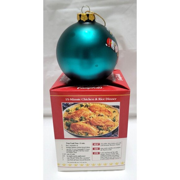 2000 Campbells Soup Kids Collectors Edition - Christmas Ornament Decoration Ball - Picture 7 of 12